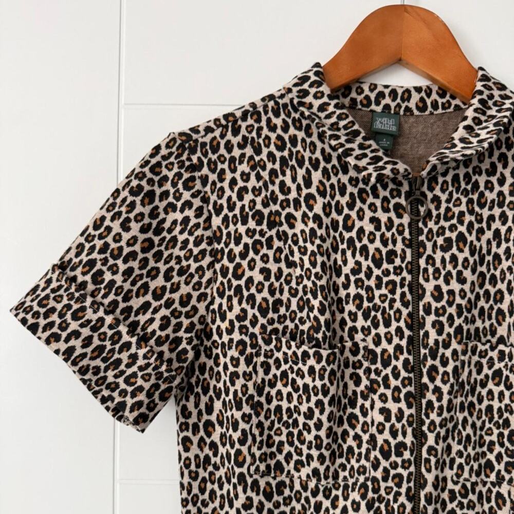 Wild fable leopard print short sleeve